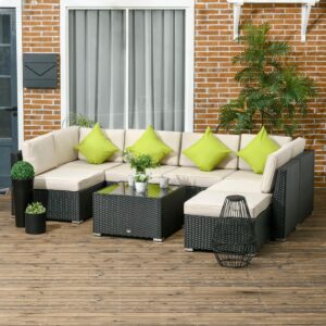 5 piece outdoor patio modular
