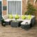 5 piece outdoor patio modular